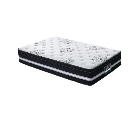 Single Size Mattress Bed COOL GEL Memory Foam Euro Top Pocket Spring