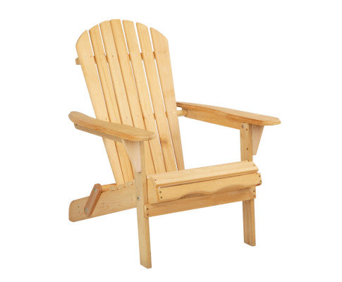 Outdoor Chairs Furniture Beach Chair Lounge Wooden Garden Patio