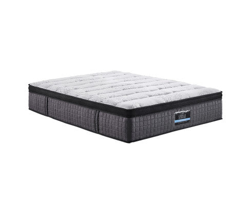 Single Bed Mattress 9 Zone Pocket Spring Latex Foam Medium Firm 34cm