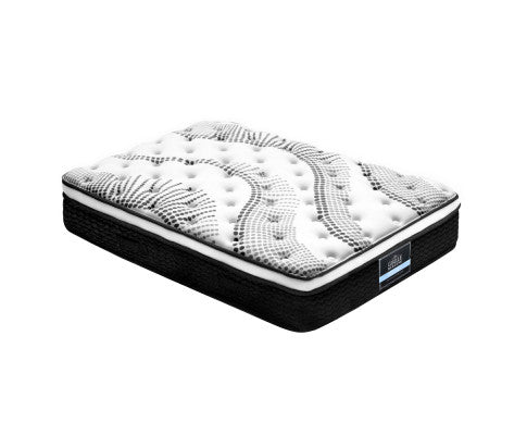 Euro Top Pocket Spring Mattress 32cm Thick King Single