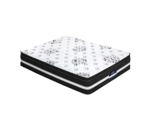 Euro Top Cool Gel Pocket Spring Mattress 34cm Thick Queen