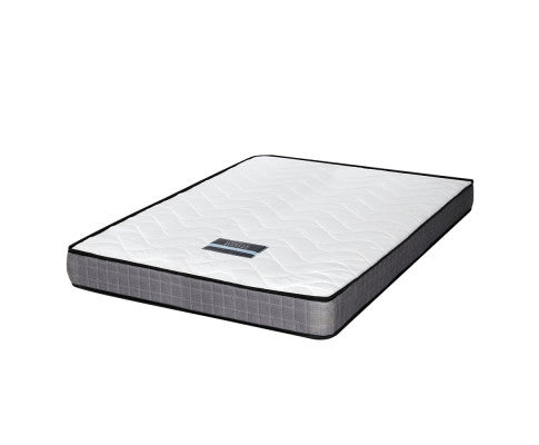 Medium Firm Mattresses Tight Top Bed Bonnel Spring 13cm QUEEN