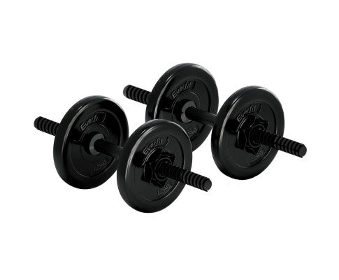 7KG Dumbbells Dumbbell Set Weight Plates Home Gym Fitness Exercise