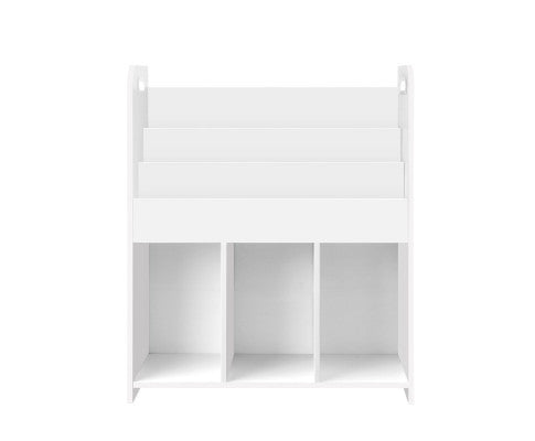 Kids Bookcase Childrens Bookshelf Display Cabinet Toys Storage Organizer