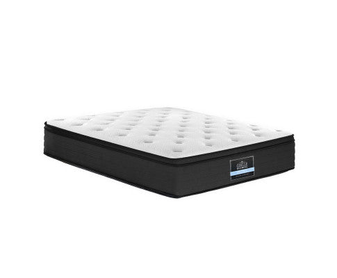 KING Mattress Bed 7 Zone Euro Top Pocket Spring Firm Foam