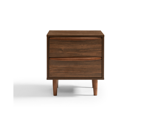 Walnut Bedside Table