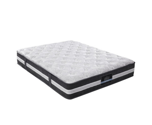 King Mattress Bed Size 7 Zone Pocket Spring Medium Firm Foam 30cm