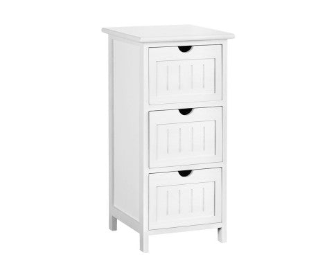 Bedside Table - White