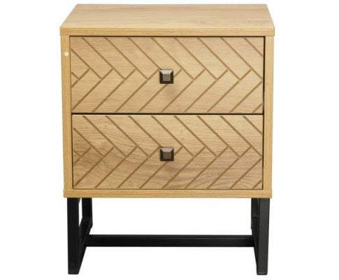 2 Drawer Bedside Table