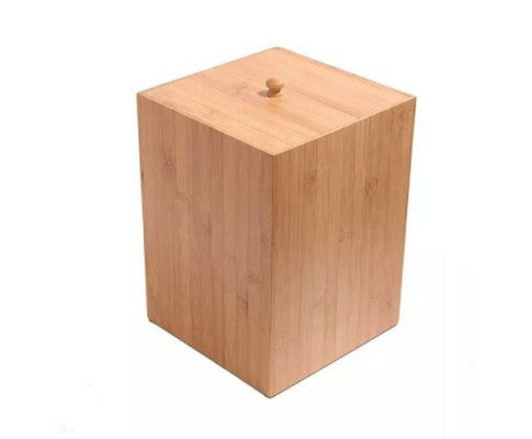 Bamboo Rubbish Bin Storage Box - 8L