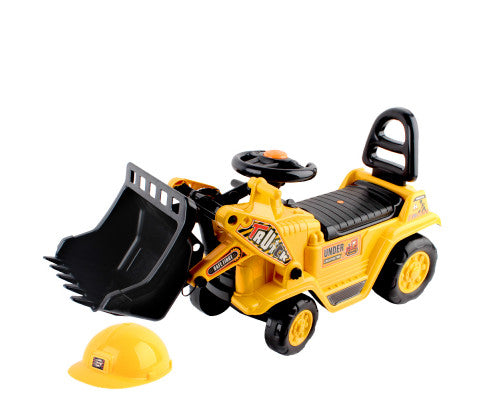 Kids Ride On Bulldozer - Yellow