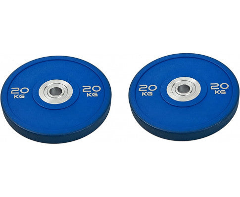 Sport Olympic Change Plates 50mm Fractional Weight Plates Designed for Olympic Barbells for Strength Training 20kg Blue Set