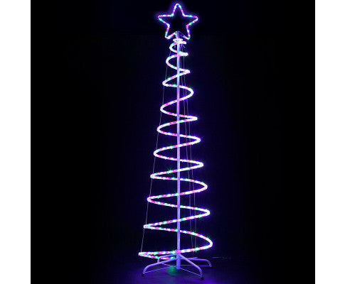 Christmas LED Motif Light 1.88M Tree Waterproof Colourful