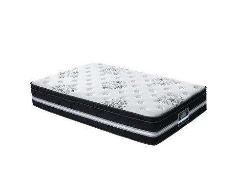 King Single Size Mattress Bed COOL GEL Memory Foam Eurotop Pocket Spring