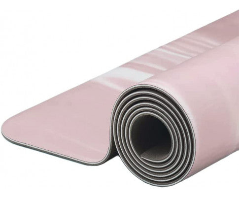 Sport Natural Rubber Yoga Mat, Extra 4.5mm, Thick & Large Mat, High-Density, Anti-Tear Pink (L1830* W680* H4.5mm)