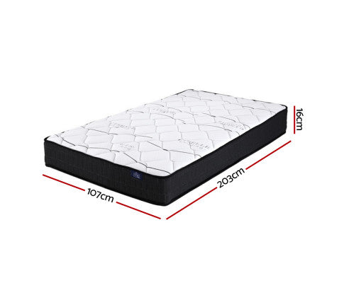 Spring Mattress 16cm Thick King Single