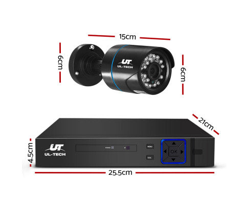 1080P 4 Channel CCTV Security Camera