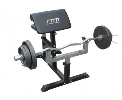 Preacher Curl Bench Weights Commercial Bicep Arms