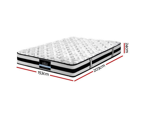 Tight Top Pocket Spring Mattress 24cm Thick Queen