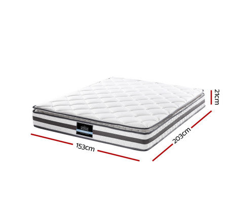 Spring Mattress 21cm Thick Queen