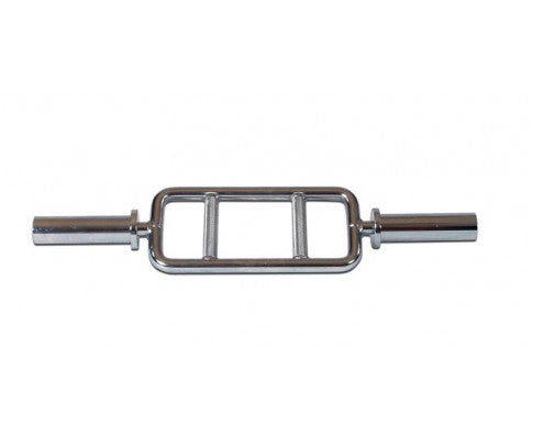 Tricep Bar Barbell Heavy Duty with Spring Collars