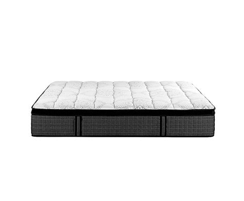 King Bed Mattress 9 Zone Pocket Spring Latex Foam Medium Firm 34cm