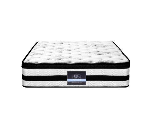 Euro Top Pocket Spring Mattress 34cm Thick King Single