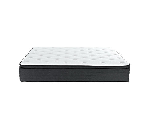 KING Mattress Bed 7 Zone Euro Top Pocket Spring Firm Foam