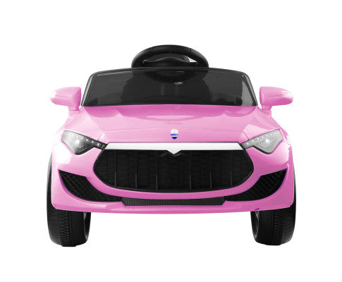 Kids Ride On Car Battery Electric Toy Remote Control Pink Cars Dual Motor