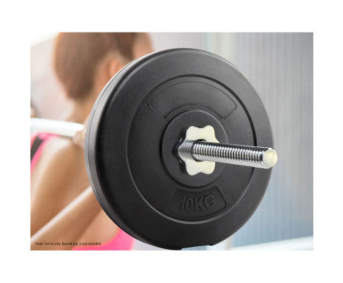 10KG Barbell Weight Plates Standard Home Gym Press Fitness Exercise 2pcs