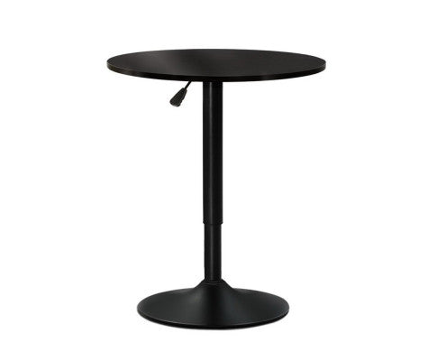 Bar Table Kitchen Tables Swivel Round Metal Black