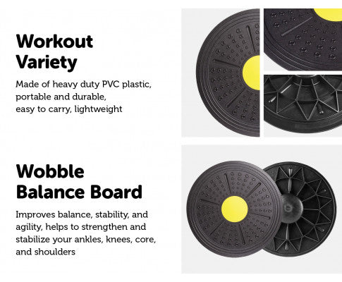 Pilates Fitness Wobble Balance Board