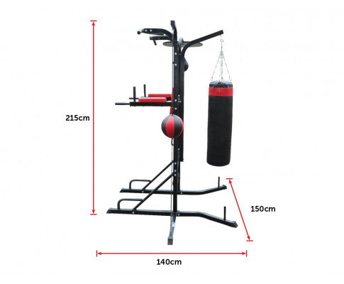 Power Boxing Station Stand Gym Speed Ball Punching Bag